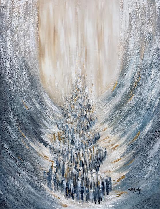 KRIYAT YAM SUF / SPLITTING OF RED SEA PORTRAIT