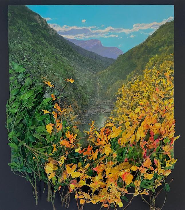 WATERFALL MOUNTAIN VIEWS