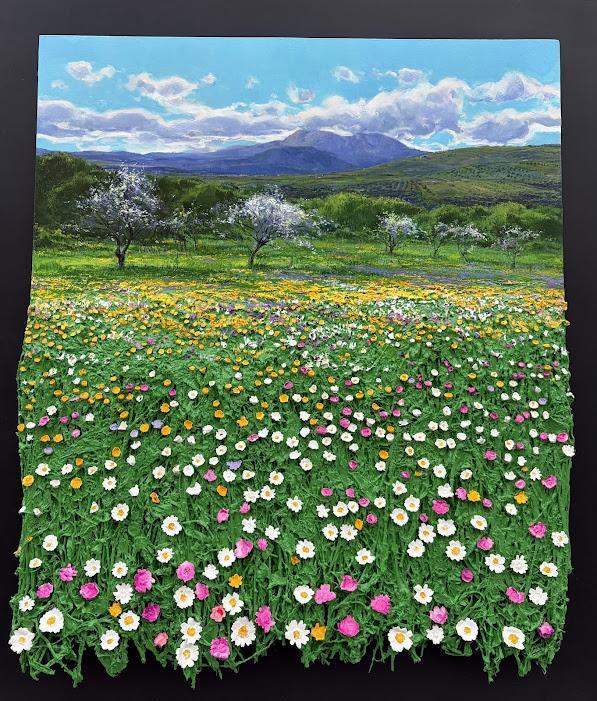 ALMOND TREES LANDSCAPE